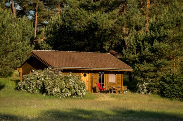 Ferienhaus-Park Brennickenswerder Lychen Exterior foto